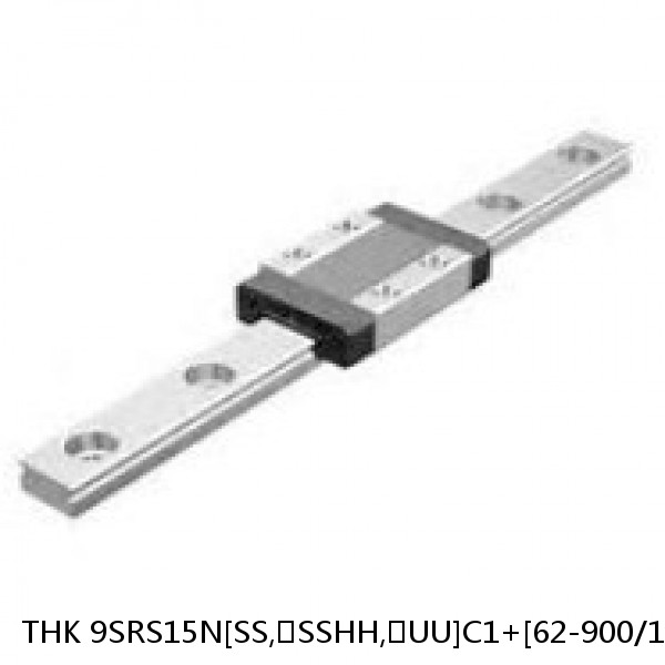 9SRS15N[SS,​SSHH,​UU]C1+[62-900/1]L[H,​P]M THK Miniature Linear Guide Caged Ball SRS Series