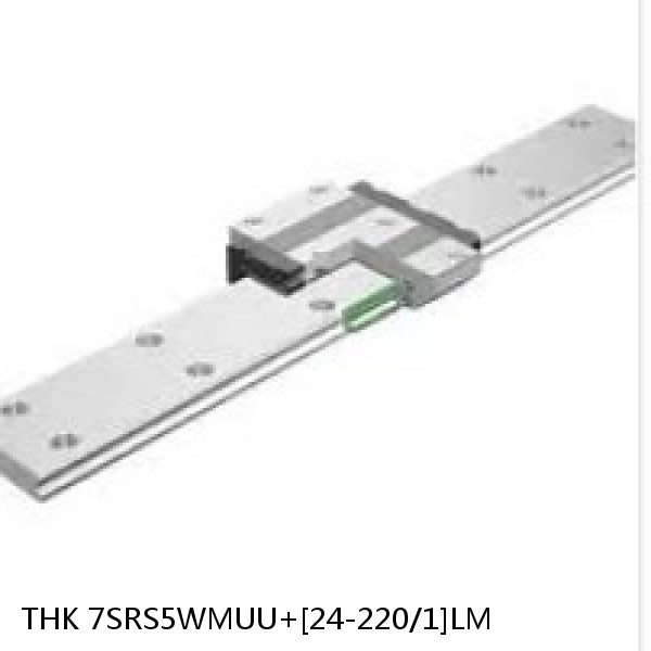 7SRS5WMUU+[24-220/1]LM THK Miniature Linear Guide Caged Ball SRS Series
