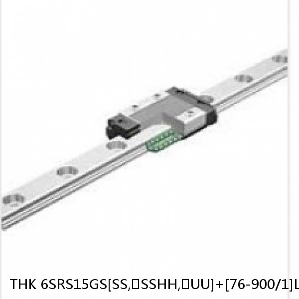 6SRS15GS[SS,​SSHH,​UU]+[76-900/1]LM THK Miniature Linear Guide Full Ball SRS-G Accuracy and Preload Selectable