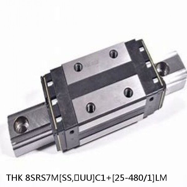 8SRS7M[SS,​UU]C1+[25-480/1]LM THK Miniature Linear Guide Caged Ball SRS Series