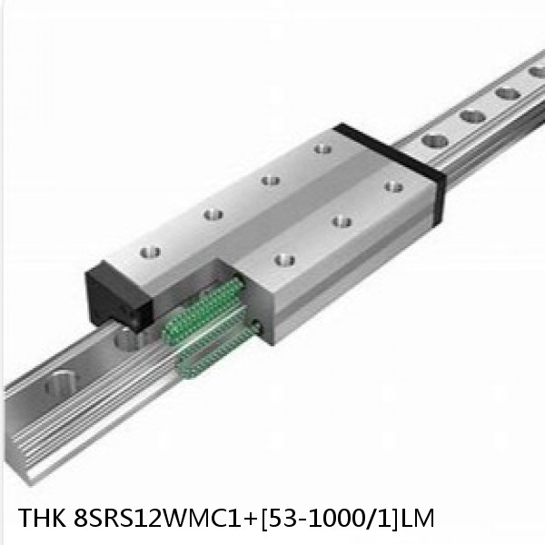 8SRS12WMC1+[53-1000/1]LM THK Miniature Linear Guide Caged Ball SRS Series