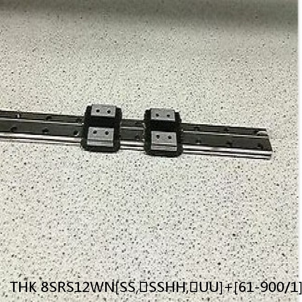 8SRS12WN[SS,​SSHH,​UU]+[61-900/1]LM THK Miniature Linear Guide Caged Ball SRS Series