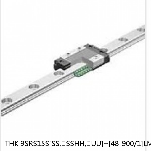 9SRS15S[SS,​SSHH,​UU]+[48-900/1]LM THK Miniature Linear Guide Caged Ball SRS Series