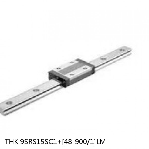 9SRS15SC1+[48-900/1]LM THK Miniature Linear Guide Caged Ball SRS Series