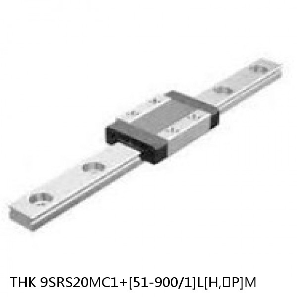 9SRS20MC1+[51-900/1]L[H,​P]M THK Miniature Linear Guide Caged Ball SRS Series