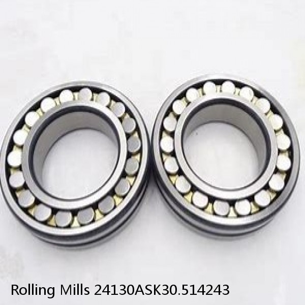 24130ASK30.514243 Rolling Mills Sealed spherical roller bearings continuous casting plants