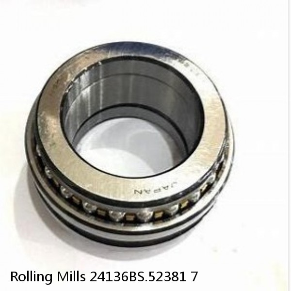 24136BS.52381 7 Rolling Mills Sealed spherical roller bearings continuous casting plants