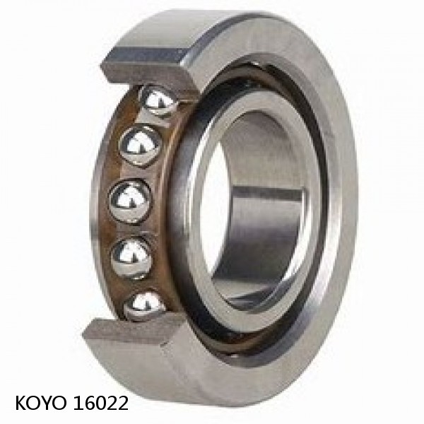 16022 KOYO Single-row deep groove ball bearings