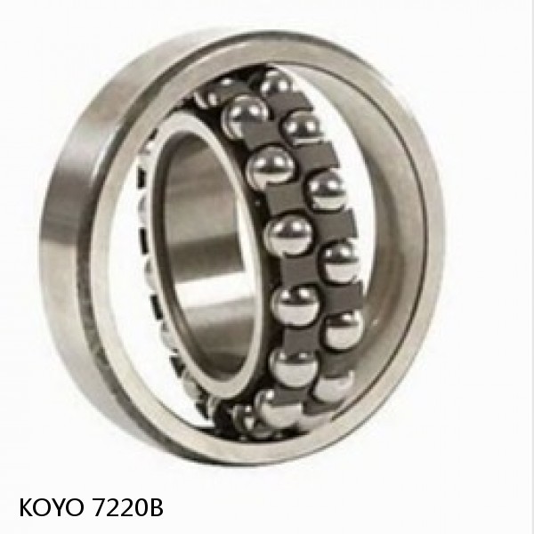 7220B KOYO Single-row, matched pair angular contact ball bearings