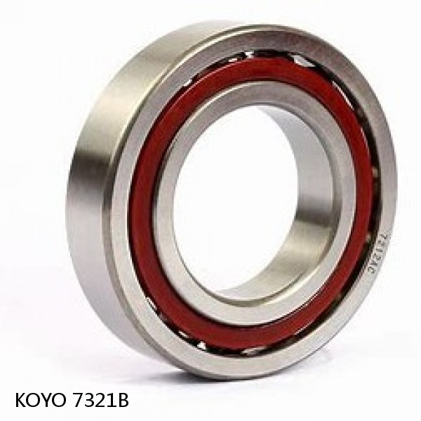 7321B KOYO Single-row, matched pair angular contact ball bearings