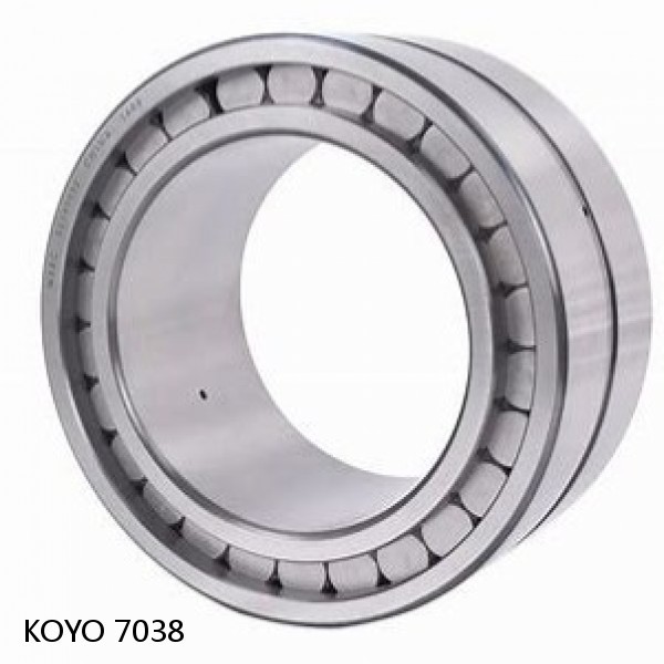 7038 KOYO Single-row, matched pair angular contact ball bearings