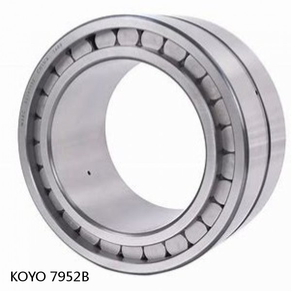 7952B KOYO Single-row, matched pair angular contact ball bearings